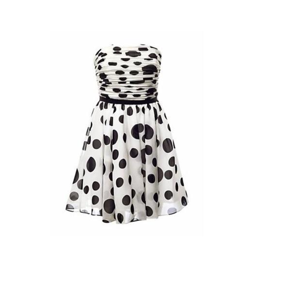 NWT Black & White Polka-Dot Dress Loveshackfancy - Picture 5 of 5